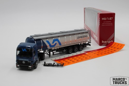 Herpa actros mp1 tank - herpa,