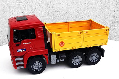 Bruder man tga kipplastwagen - bruder,