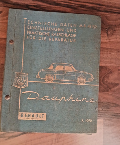 Renault dauphine 1090 - renault, r.1090