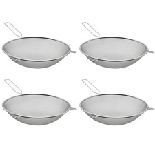 4x Küchensieb Nudelsieb