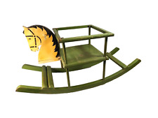 Schaukelpferd Schaukelstuhl DDR 1940er Kinderspielzeug Holzpferd Schaukeltier