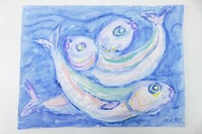 Wilhelm Klußmann Aquarell