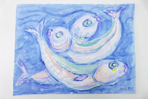 Wilhelm klußmann aquarell - wilhelm,