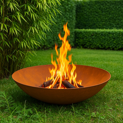 Edelrost garten feuerschale - garten,