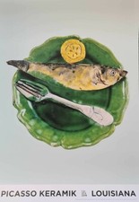 Pablo Picasso Ausstellungsplakat für Picasso Keramik Louisiana 2018