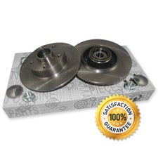 2x OEM BREMSSCHEIBEN + RADLAGER ABS RENAULT MEGANE III GRANDTOUR SCENIC 3 HINTEN