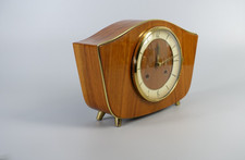 Kaminuhr Tischuhr Hermle 50er Jahre Rockabilly Sammleruhr