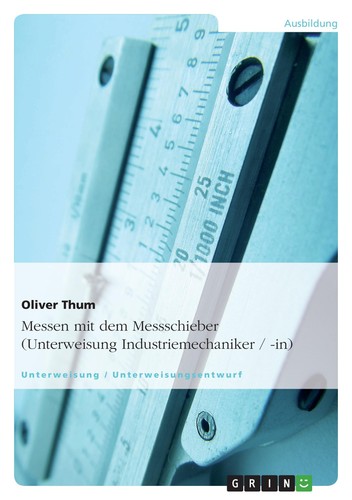 Messen mit dem messschieber - dem,