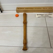 Yamaha YRS-42 Holz Sopranino Blockflöte Made in Japan gebraucht TTB