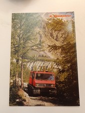 Original Prospekt Kässbohrer Bistenbully Expedition Fahrzeug Flexmobil N4