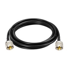 CB-Funkantennen-Koaxialkabel 50 Ohm UHF PL-259 Stecker auf RG58-Koaxialkabel SWR