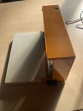 Krups Electronic Brotschneidemaschine Vintage 70er Jahre Orange funtionstüchtig