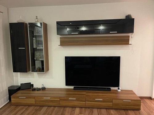 Wohnzimmer möbel nussbaum - wohnzimmer,