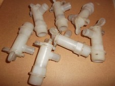 7x Kunstoff Ablasshahn Fasshahn L90mm DIN G-3/4 Fässer Kanister Tonnen (FG60)