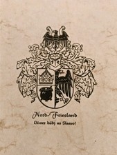 Nord Friesland Sonderdruck Heimatbuch Nordfriesen Südtondern Husum Eiderstedt