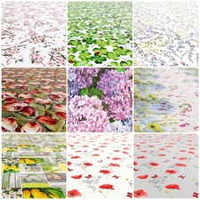 Wachstuch Tischdecke abwaschbar Wachstuchtischdecke Gartentischdecke Blumen ANRO