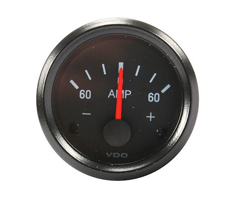 Amperemeter vdo schwarz - amperemeter,