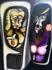 MODERNES ÖLGEMÄLDE