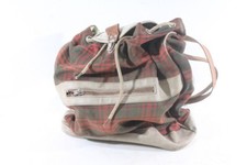 kleiner Wanderrucksack Rucksack Stoff Tasche  Wanderer Bergsteiger Stoff Karo