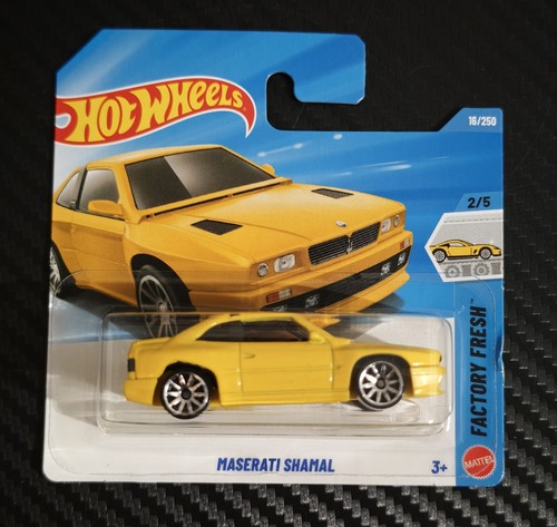 Hot wheels maserati shamal - maserati,