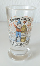 Schnapsglas Reklame - Fels & Schulze Bitterlikör Schwarzenberg Erzg. , 031125-4