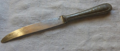 Altes messer besteck - altes,
