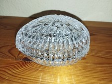 Hübsche Eiförmige Bonboniere aus Glas mit Deckel