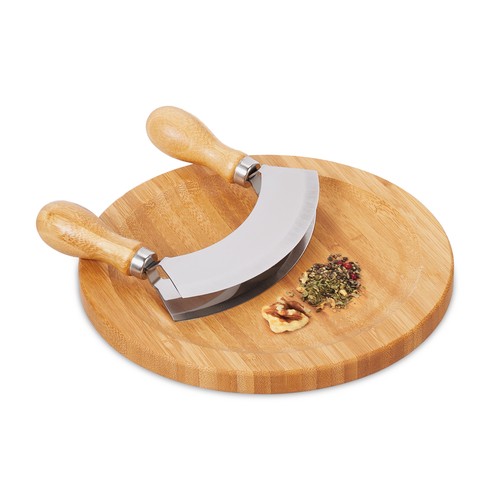 Wiegemesser mit brett - , rostfrei