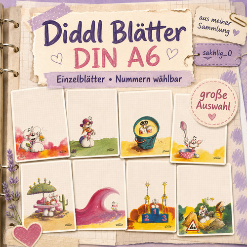 Diddl blätter din - blätter,