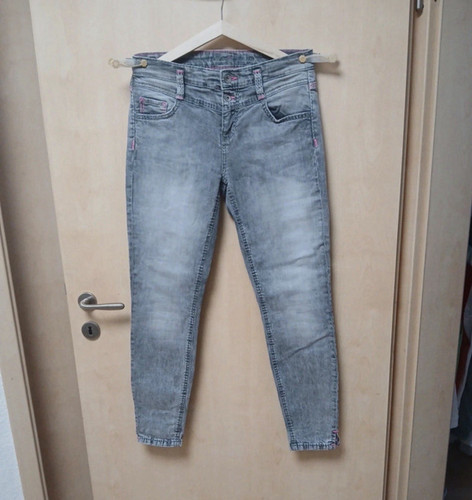 Soccx damen skinny jeans grau - damen,