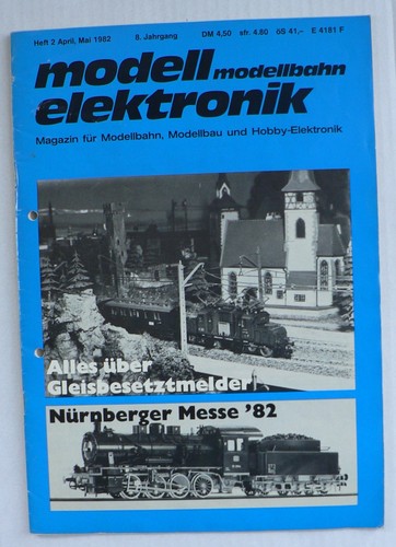 Modellbahn elektronik 1982 - modellbahn, elektronik,