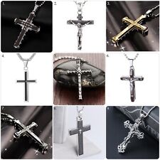 Halskette m. Kreuz Anhänger