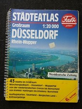 Falk Großraum-Städteatlas Düsseldorf Rhein-Wupper 1:20 000