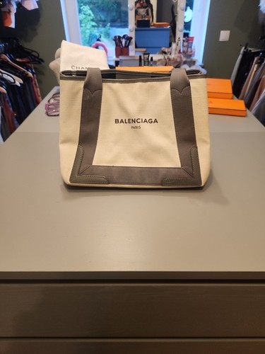 Balenciaga navy cabas - navy, bag