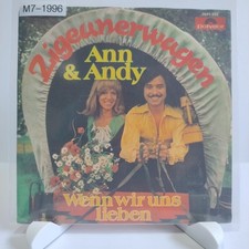 Ann & Andy – Zigeunerwagen, 7" Vinyl (G+/G), Polydor, M7-1996