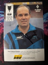 Werder Bremen Autogrammkarte -