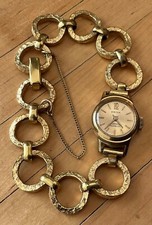 Giroxa Damen Armbanduhr Amerikaner A*D, 17 Jewels Incabloc, Swiss Made 328597