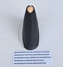 Schaltsack Mercedes C-Klasse S203 W203 C209 Automatik Schaltmanschette Echtleder