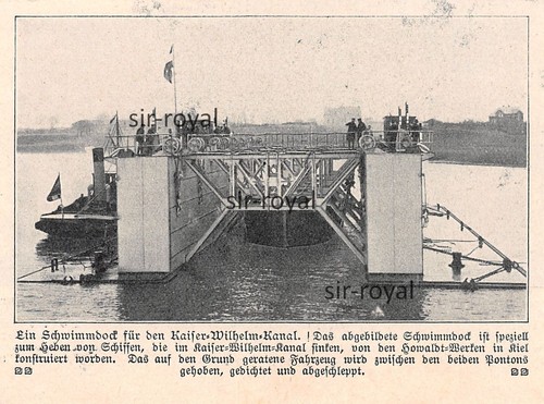 Schwimmdock für den