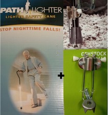 Gehstock mit hellem LED Licht