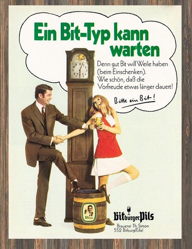Bitburger pils bitte ein bit - bitte,