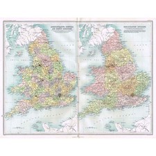 ENGLAND und WALES Grafschaften