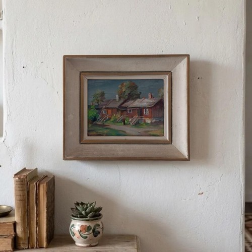 Altes ölgemälde handgemalt - altes,