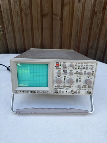 Hameg 407 analog digital - hameg, analog-digital