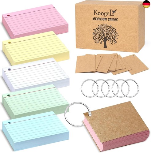 Karteikarten mit farben - karteikarten, |