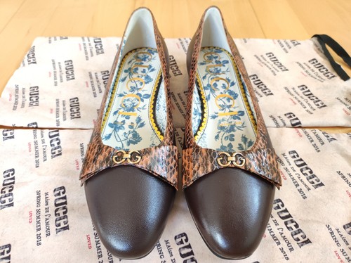Gucci ballerinas mit rechnung - gucci,