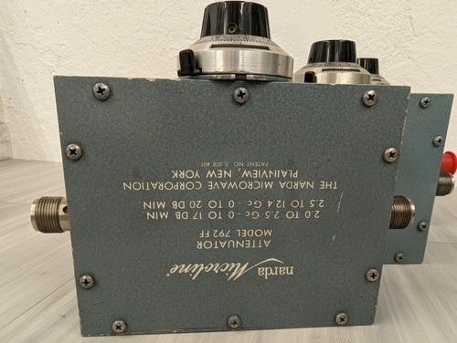 Attenuator variable narda 792 - variable,,
