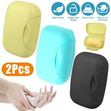 2X Seifenschale Kunststoff