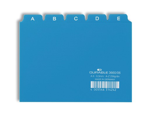 Durable leitregister z a6 - durable, a