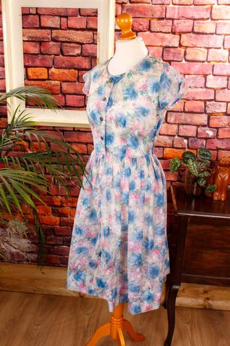 Vintage orig 50er sommerkleid - vintage,